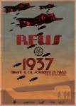 Reus, Capital de la Cultura Catalana 2017 Cartell “Reus 1937. Mirant el cel, foradant la terra”