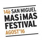 14o San Miguel MAS i MAS Festival logo festival 